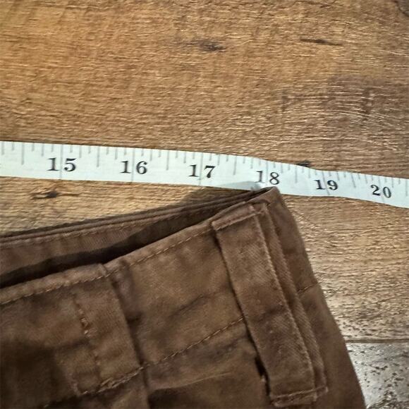 No Boundaries Y2K VTG Brown Cargo Pants Skater List Sz 38x30 True Sz 36x27 READ - Picture 7 of 9